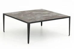 Tables De Salon|Tables De Salon<Flamant GEORGION, table basse, carrée, fer et porcelaine Mixte