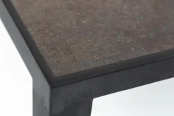 Tables De Salon|Tables De Salon<Flamant GEORGION, table basse, carrée, fer et porcelaine Mixte