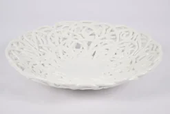 Plats|Plats<Flamant GRACE, coupe, céramique, Blanc