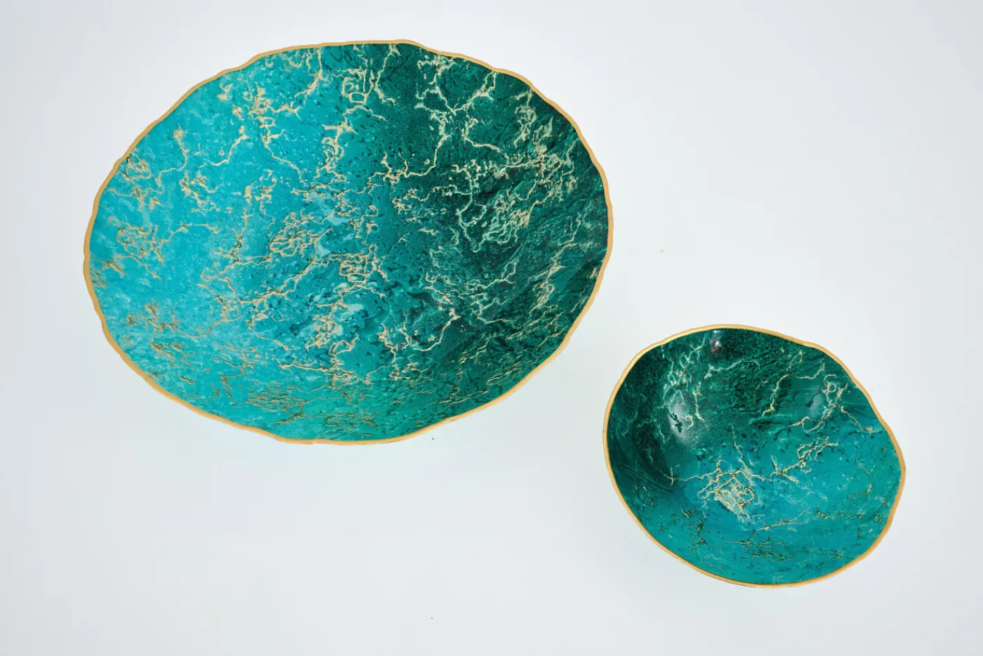 Plats|Plats<Flamant GRIZIO, coupe, verre, L Mixte