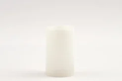 Bougies|Décoration<Flamant GWEN, bougie leds, 7,5x12,5cm Blanc