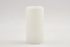 Bougies|Décoration<Flamant GWEN, bougie leds, 10x20cm Blanc
