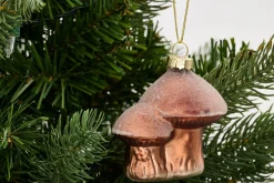 Boules De Noël|Boules De Noël<Flamant HELU, pendentif Noël Brun