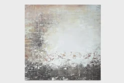Art|Décoration<Flamant HENRI, peinture à l'huile Mixte