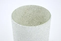 Porte Bougie, Chauffe-Plats Et Photophores|Porte Bougie, Chauffe-Plats Et Photophores<Flamant HESTER, photophore, verre, M Blanc