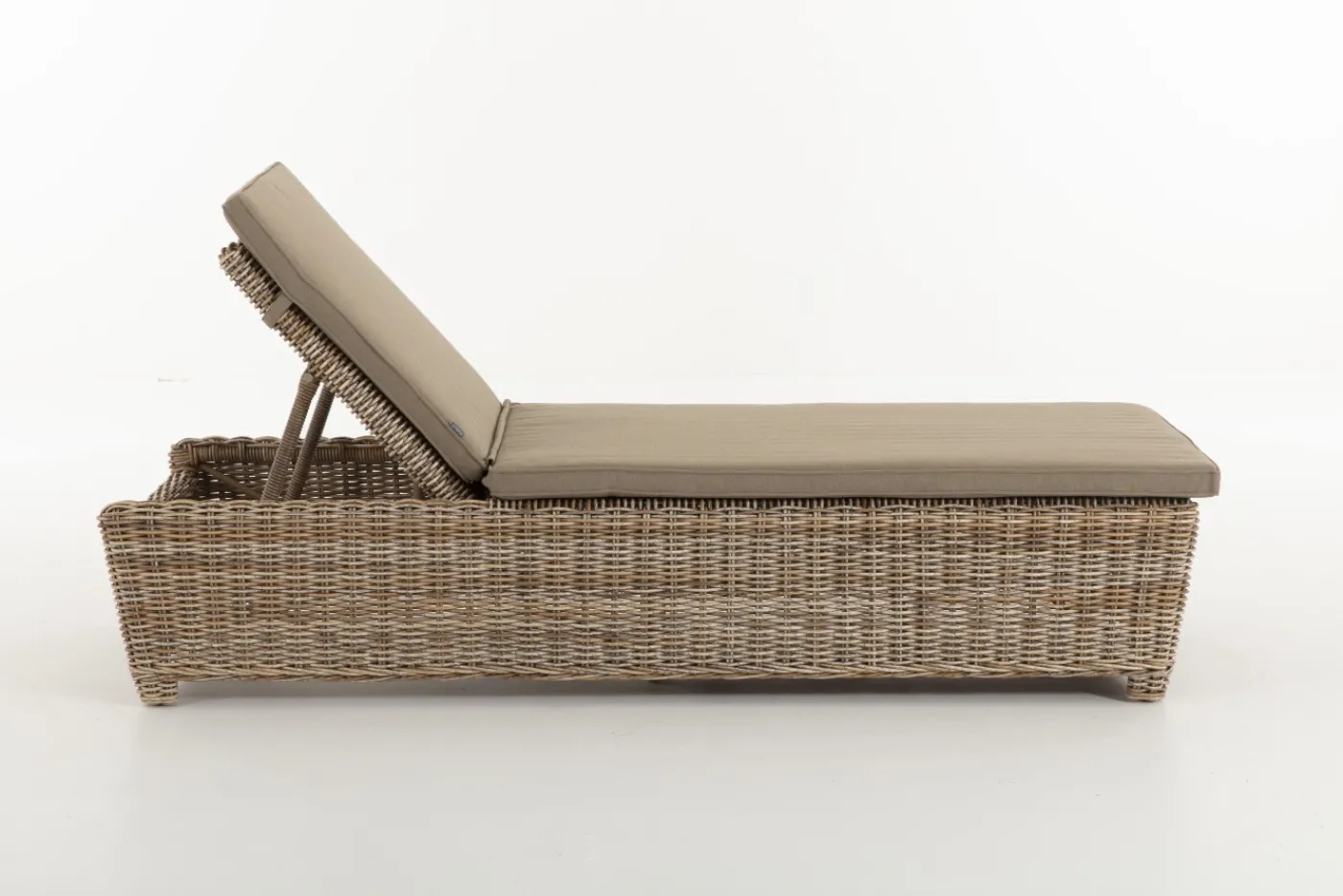 Banquettes|Fauteuils<Flamant HILLS, bain de soleil, avec coussin Brun