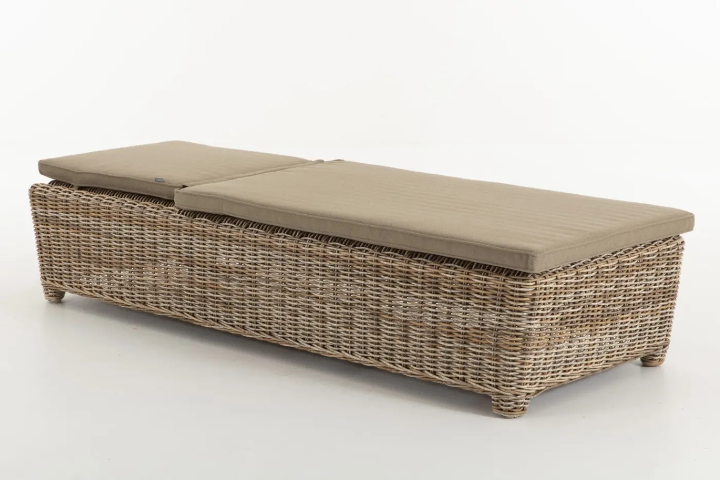 Banquettes|Fauteuils<Flamant HILLS, bain de soleil, avec coussin Brun