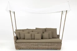 Banquettes|Fauteuils<Flamant HILLS, bain de soleil, avec coussins Brun