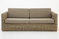 Banquettes|Fauteuils<Flamant HILLS, canapé de jardin, avec coussin, 2,5 places Brun