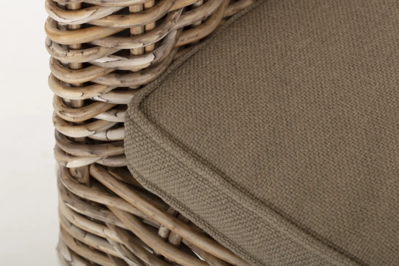 Chaises|Chaises<Flamant HILLS, fauteuil de jardin, avec coussin Brun