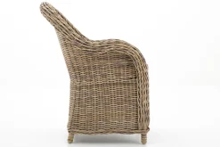 Chaises|Chaises<Flamant HILLS, fauteuil de jardin, avec coussin Brun
