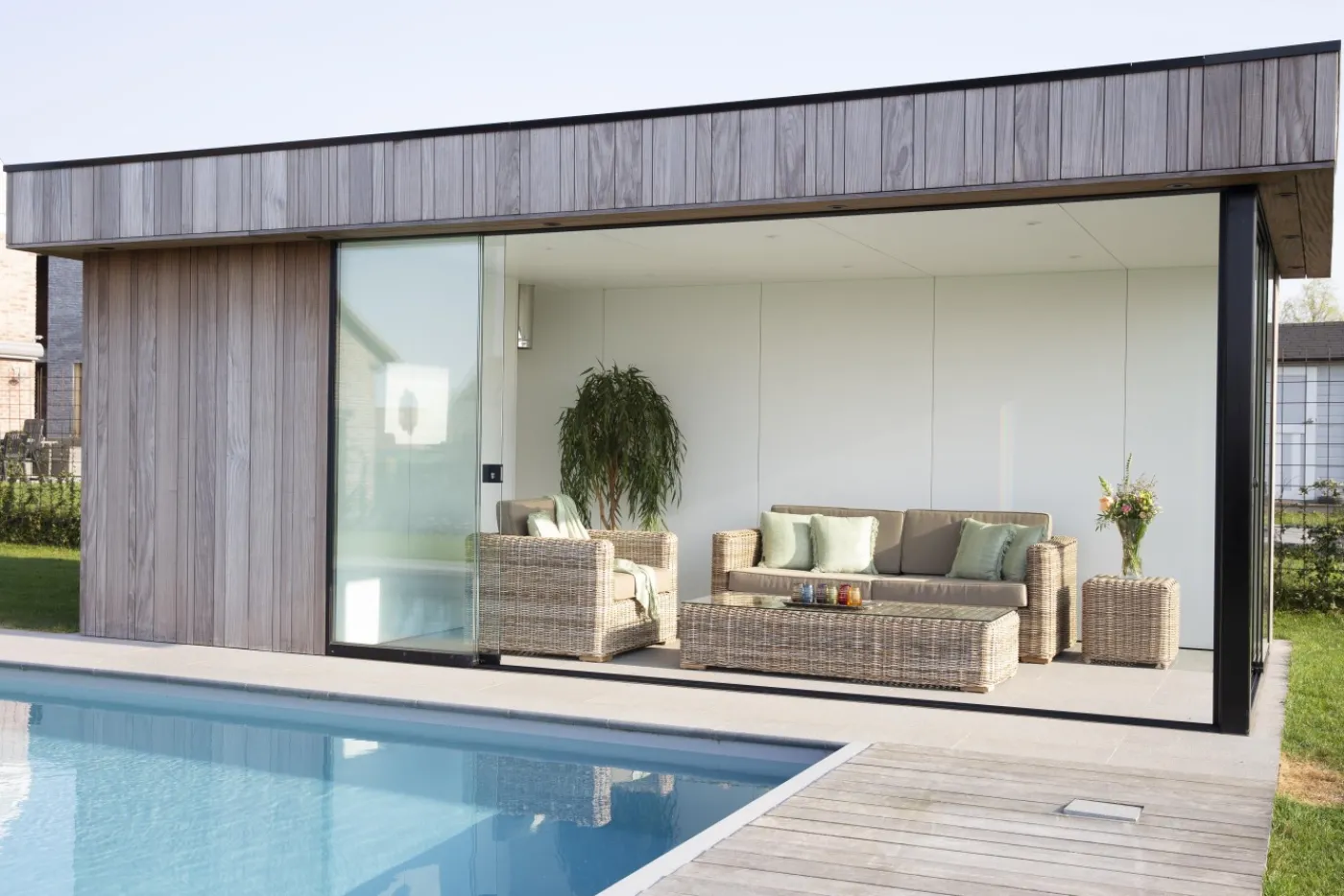 Banquettes|Fauteuils<Flamant HILLS, fauteuil de jardin, avec coussin Brun