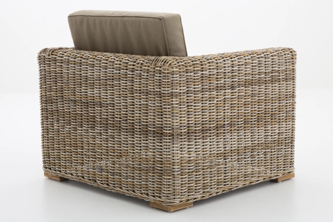 Banquettes|Fauteuils<Flamant HILLS, fauteuil de jardin, avec coussin Brun