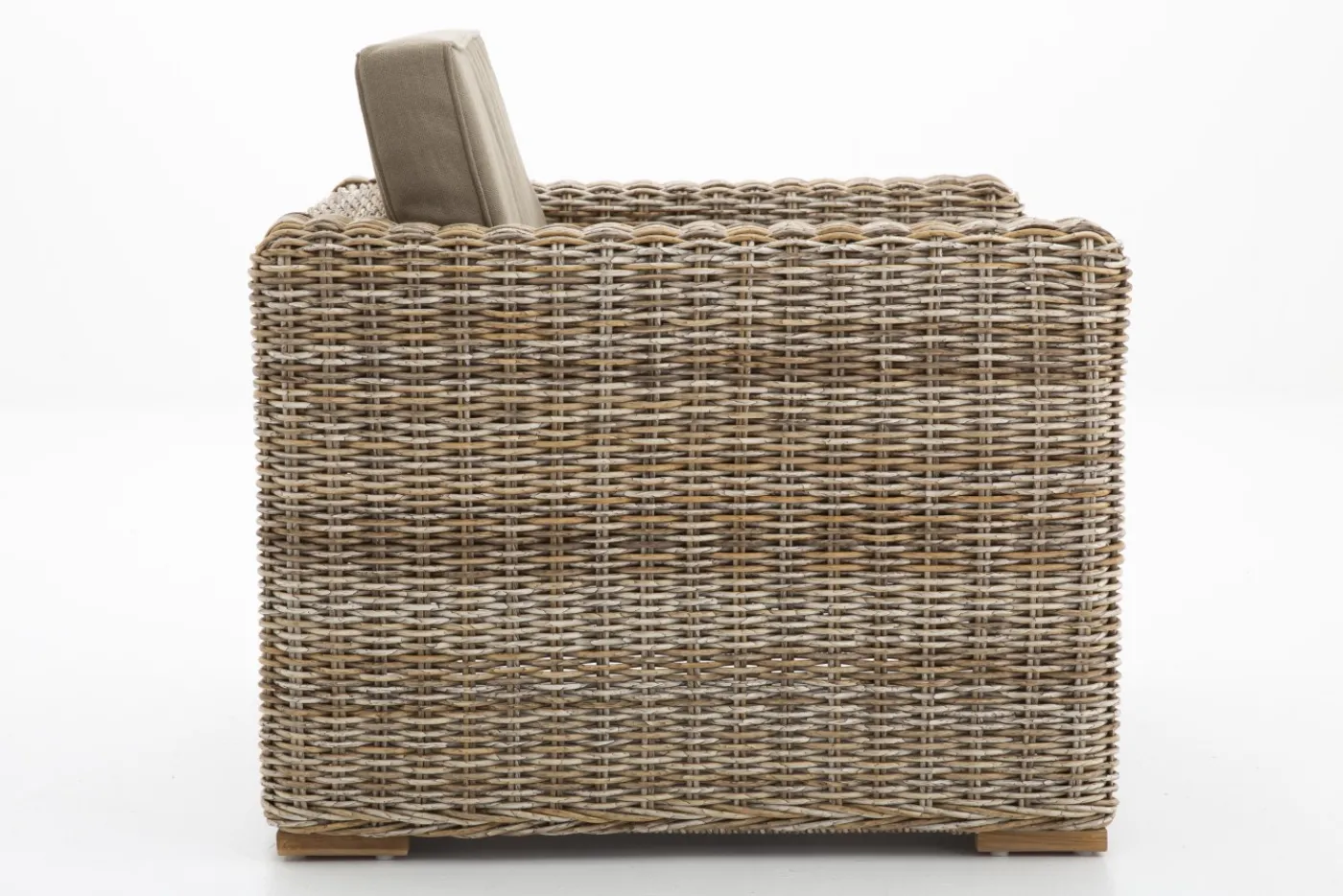 Banquettes|Fauteuils<Flamant HILLS, fauteuil de jardin, avec coussin Brun
