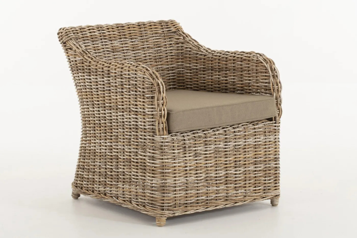 Banquettes|Fauteuils<Flamant HILLS, fauteuil de jardin, avec coussin Brun