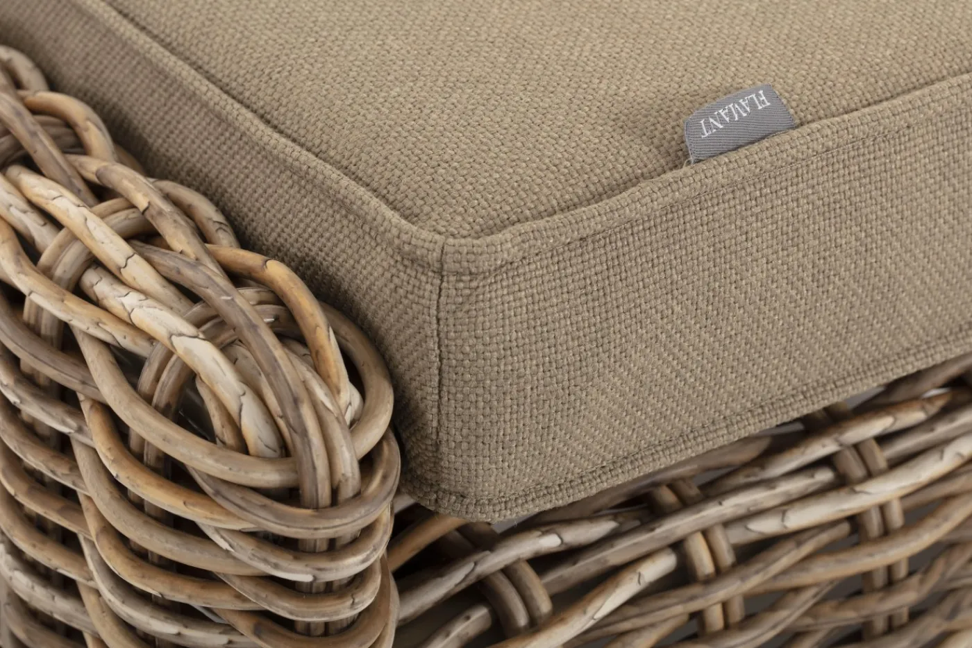 Sièges|Banquettes<Flamant HILLS, pouf de jardin, avec coussin Brun