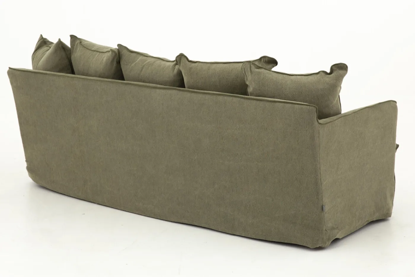 Canapés|Sièges<Flamant HIRA, canapé, , lin, 1 coussin de siège Vert