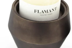 Chandeliers|Chandeliers<Flamant HIZUMA, bougeoir, métal, L Noir
