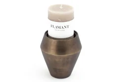Chandeliers|Chandeliers<Flamant HIZUMA, bougeoir, métal, S Noir