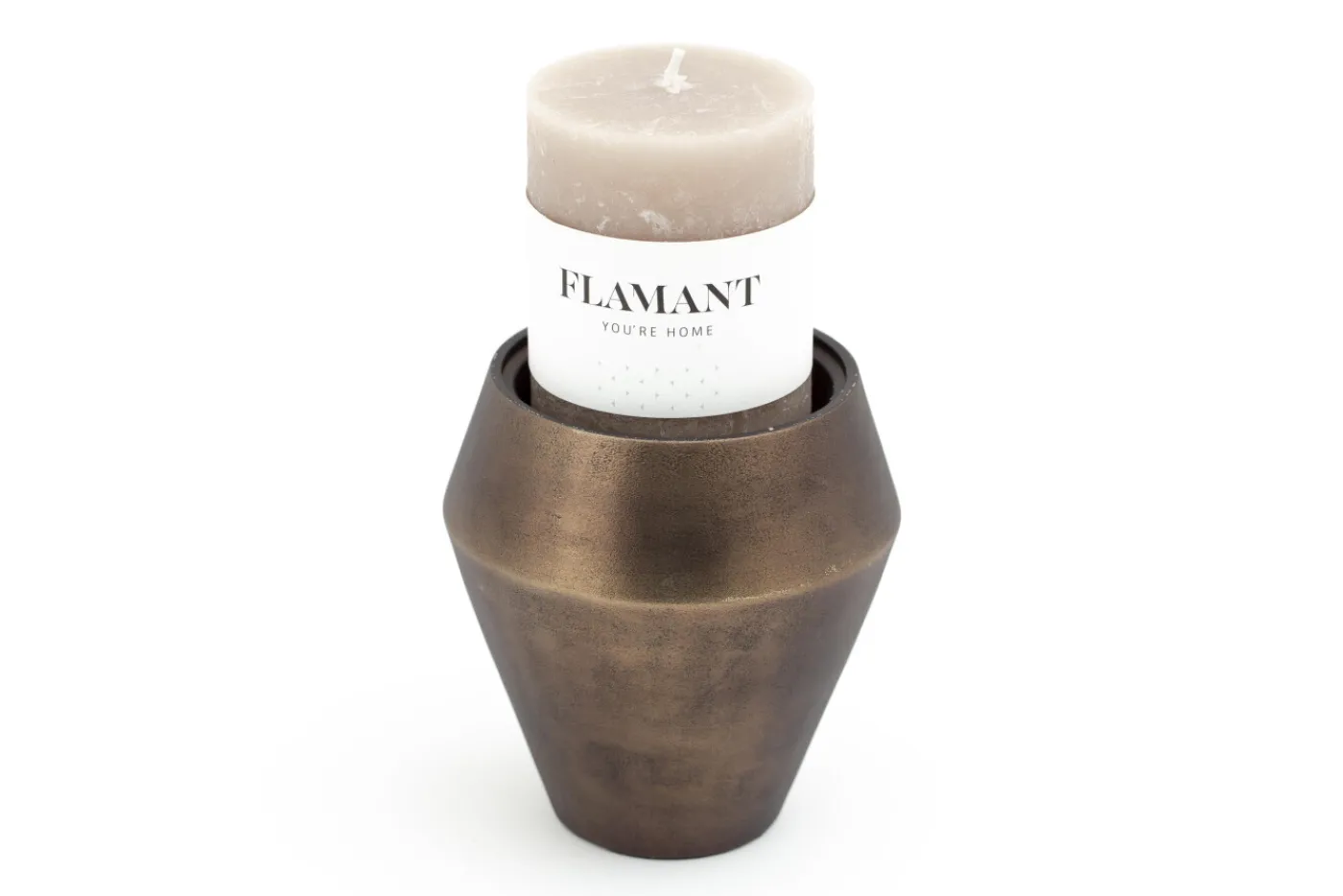 Chandeliers|Chandeliers<Flamant HIZUMA, bougeoir, métal, S Noir