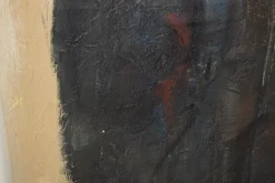 Art|Décoration<Flamant IAN, peinture à l'huile Mixte