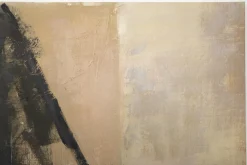 Art|Décoration<Flamant IAN, peinture à l'huile Mixte