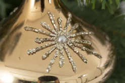 Boules De Noël|Boules De Noël<Flamant IGNACE, pendentif Noël Or