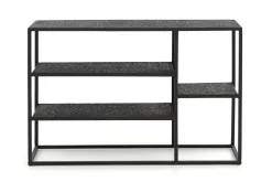 Tables D’Appoint & Consoles|Tables D’Appoint & Consoles<Flamant INDRA, table console, niveaux, 90 cm Noir