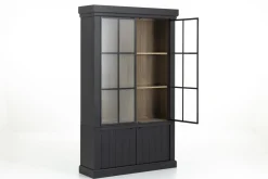 Placards|Armoires<Flamant IRON JASON, armoire, , chêne, 2 portes en fer Noir