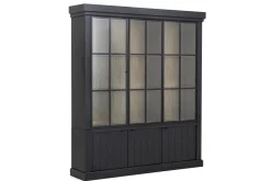 Placards|Armoires<Flamant IRON JASON, armoire, , chêne, 3 portes en fer Noir