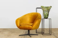 Tables D’Appoint & Consoles|Tables D’Appoint & Consoles<Flamant ISAAC, guéridon, métal, , h 95 cm Noir