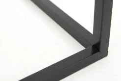 Tables D’Appoint & Consoles|Tables D’Appoint & Consoles<Flamant ISAAC, guéridon, métal, , h 95 cm Noir