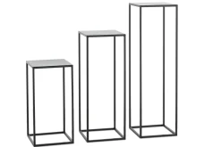 Tables D’Appoint & Consoles|Tables D’Appoint & Consoles<Flamant ISAAC, guéridon, métal, , h 95 cm Noir