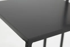 Tables D’Appoint & Consoles|Tables D’Appoint & Consoles<Flamant ISAAC, guéridon, métal, , h 55 cm Noir