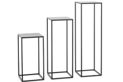 Tables D’Appoint & Consoles|Tables D’Appoint & Consoles<Flamant ISAAC, guéridon, métal, , h 55 cm Noir