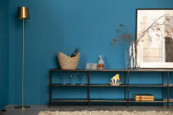 Lampadaires|Luminaire<Flamant ITAI, lampadaire avec abat-jour, laiton Or
