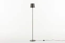 Lampadaires|Luminaire<Flamant ITAI, lampadaire avec abat-jour, laiton, Gris