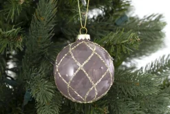 Boules De Noël|Boules De Noël<Flamant JAGEL, boule de Noël Rose