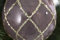 Boules De Noël|Boules De Noël<Flamant JAGEL, boule de Noël Rose