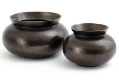 Pots Et Vases|Décoration<Flamant JEDDO, vase, métal, , L Noir