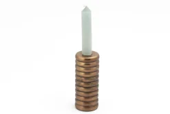 Chandeliers|Chandeliers<Flamant JEMMILY, bougeoir, métal, , M Or