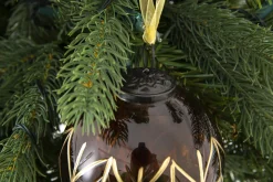 Boules De Noël|Boules De Noël<Flamant JENNIFER, boule de Noël, L Brun