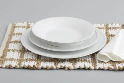 Assiettes, Plats Et Bols|Assiettes,Plats Et Bols<Flamant JILLE, assiette, céramique, , 34cm Blanc