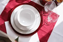 Assiettes, Plats Et Bols|Assiettes,Plats Et Bols<Flamant JILLE, assiette, céramique, , 28cm Blanc