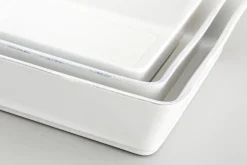 Ustensiles De Service Et De Cuisine|Accessoires<Flamant JILLE, plat pour le four, céramique, , 30cm Blanc