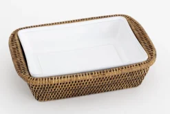 Ustensiles De Service Et De Cuisine|Accessoires<Flamant JILLE, plat pour le four, céramique, , 30cm Blanc