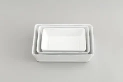Ustensiles De Service Et De Cuisine|Accessoires<Flamant JILLE, plat pour le four, céramique, , 35cm Blanc