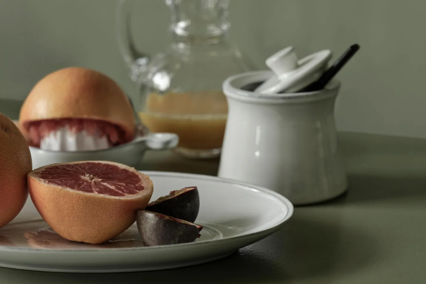 Assiettes, Plats Et Bols|Assiettes,Plats Et Bols<Flamant JILLE, sucrier, céramique, Blanc