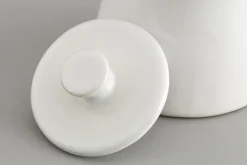 Assiettes, Plats Et Bols|Assiettes,Plats Et Bols<Flamant JILLE, sucrier, céramique, Blanc