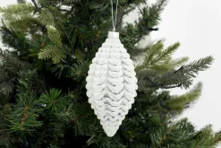 Boules De Noël|Boules De Noël<Flamant JING, pendentif Noël Blanc
